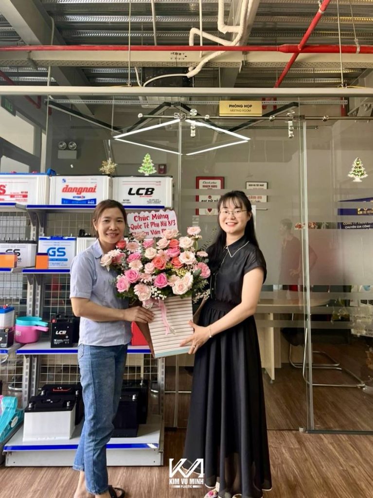 Công ty TNHH Kim Vũ Minh chúc mừng ngày “Quốc tế Phụ nữ 8-3”