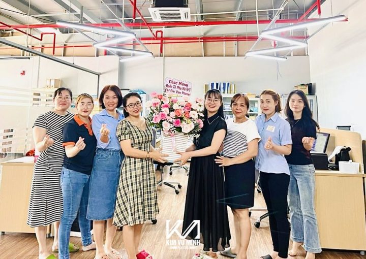 Công ty TNHH Kim Vũ Minh chúc mừng ngày “Quốc tế Phụ nữ 8-3”